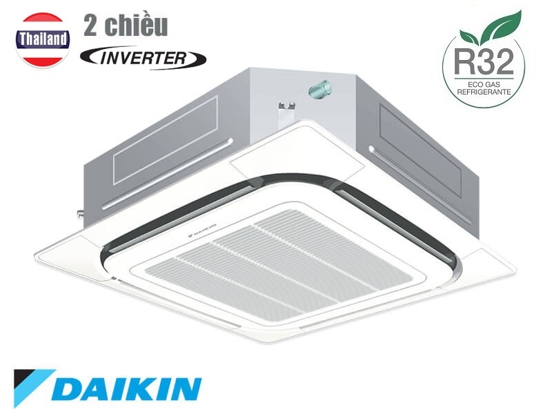 ĐIỀU HÒA CỤC BỘ ÂM TRẦN CASSETTE DAIKIN 2 CHIỀU 17100 BTU/H MODEL: FCF50CVM/RZA50DV2V
