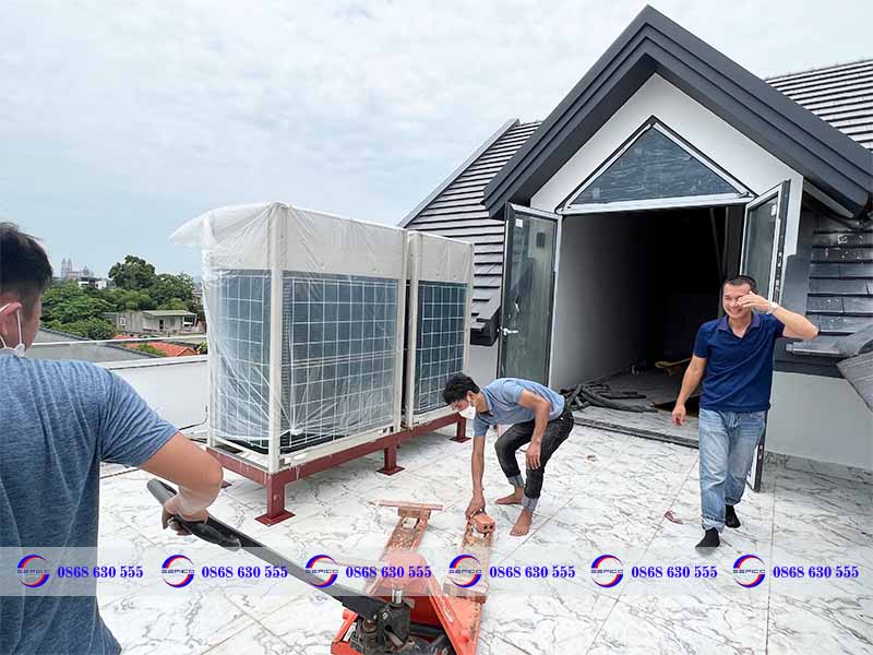 Dự án điều hòa trung tâm cho biệt thự Hà Tĩnh